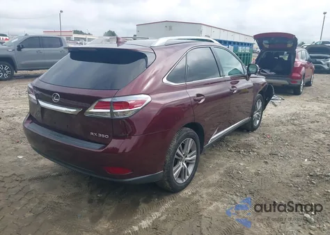2015 Lexus Rx 350 из США, поврежденный, VIN 2T2ZK1BA4FC173138